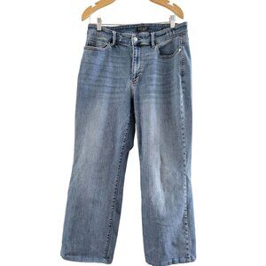 Judy Blue Los Angeles Blue Demin high rise wide leg size 18W stretch JB82514MD